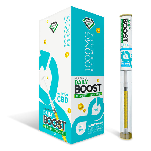 Daily Boost CBD Oil - Blue Dream 1000MG Formula (12 pack)