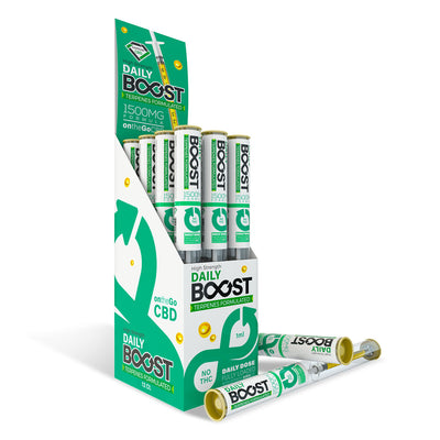 Daily Boost CBD Oil - Full Spectrum 1500MG Formula (12 pack)