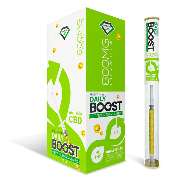 Daily Boost CBD Oil - Girl Scout Cookies 600MG Formula