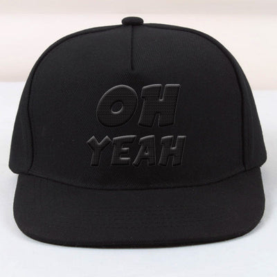 Sameer's Swag Oh Yeah Cap-Full Black