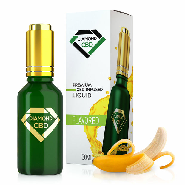 Banana Flavor Diamond CBD Oil