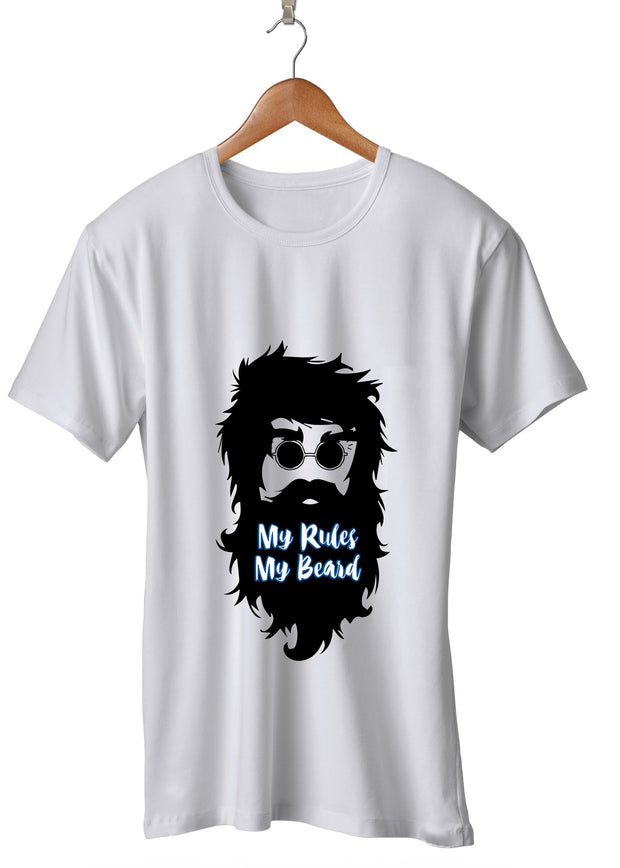 My Rule My Beard Edition - White Tee