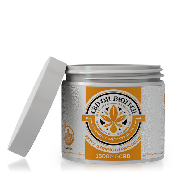 CBD Oil Biotech Cream - 1500mg