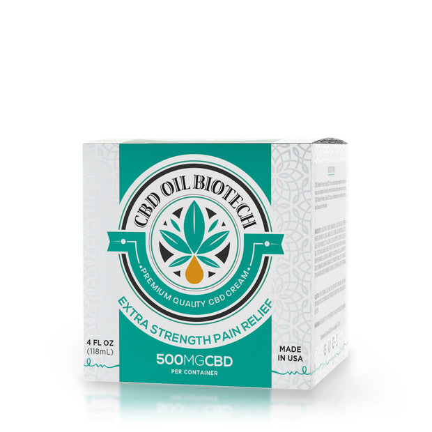 CBD Oil Biotech Cream - 500mg