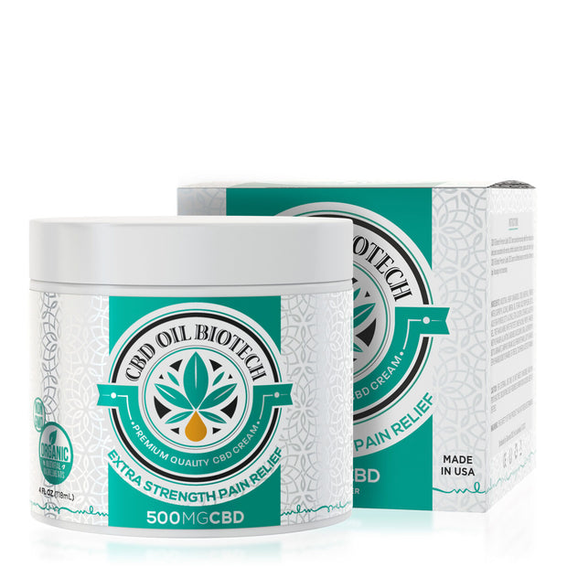 CBD Oil Biotech Cream - 500mg