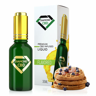 Blueberry Waffle Flavor Diamond CBD Oil