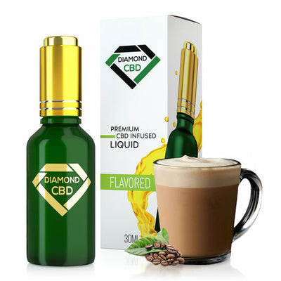 Cappuccino Flavor Diamond CBD Oil