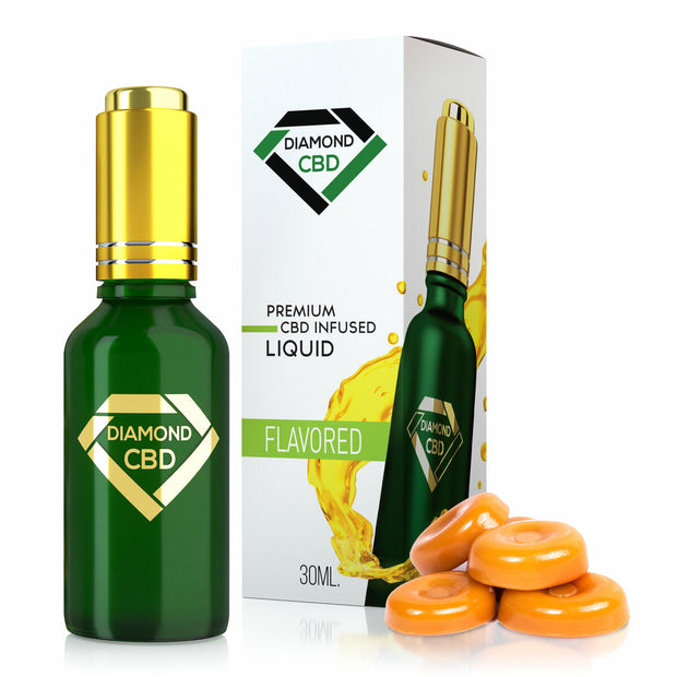 Caramel Flavor Diamond CBD Oil