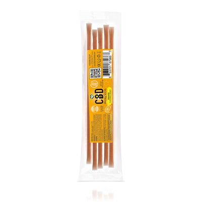 CBD Infused Honey Sticks - Orange Flavored - 50mg (5 Pack)