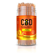 CBD Infused Honey Sticks - Peach Flavor - 1000mg (100 Pack)