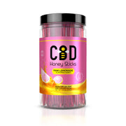 CBD Infused Honey Sticks - Pink Lemonade Flavor - 1000mg (100 Pack)