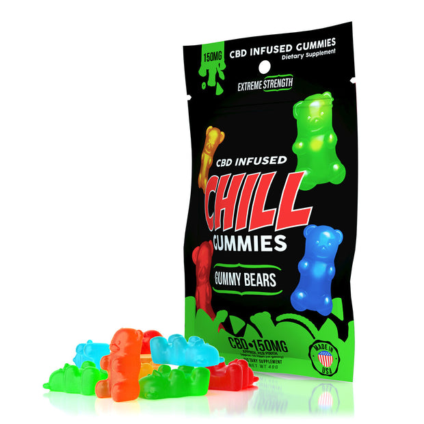 Chill Gummies - CBD Infused Gummy Worms - 150mg