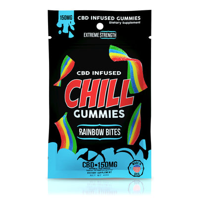 Chill Gummies - CBD Infused Rainbow Bites - 150mg