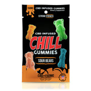 Chill Gummies - CBD Infused Sour Bears - 150mg