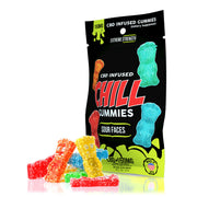 Chill Gummies - CBD Infused Sour Faces - 150mg (12 pack)