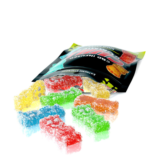 Chill Gummies - CBD Infused Sour Faces - 150mg (12 pack)