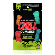 Chill Gummies - CBD Infused Sour Faces - 150mg (12 pack)