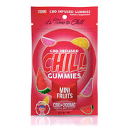 Chill Plus Gummies - CBD Infused Mini Fruits - 200mg