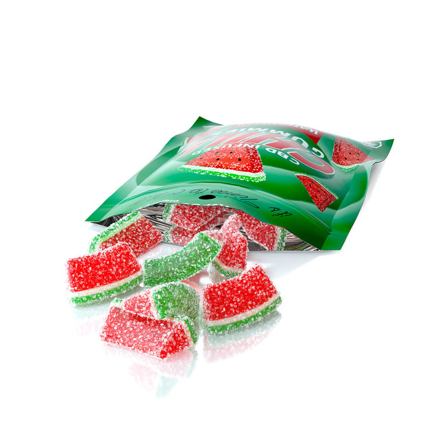 Chill Plus Gummies - CBD Infused Watermelon Slices - 200mg (12 pack)