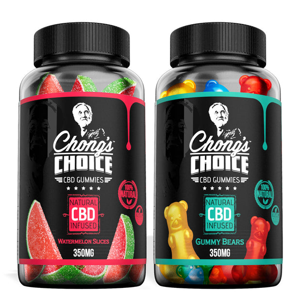 Chong's Choice CBD Bundle (CBD Gummy Bears and Oil)