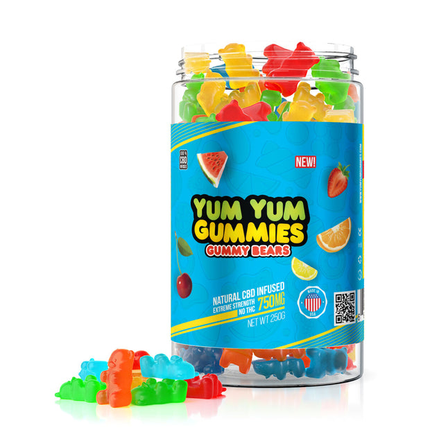 CBD Yum Yum Gummies Bundle - High Strength - 750mg